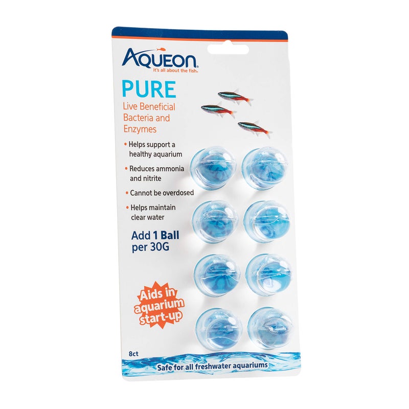 Aqueon Pure Bacteria Supplement - 8 Pack (30 Gallon) - Image 1